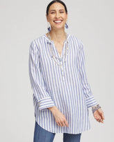 Chico's Sale Indigo No Iron™ Linen Tunic
