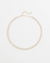 Chico's Sale Gold Goldtone Tennis Necklace