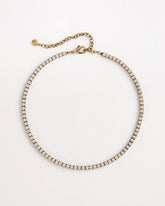Chico's Sale Gold Vintage Tennis Necklace