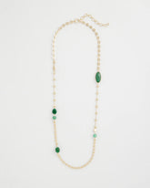 Chico's For Sale Green Green Accent Long Single Strand Necklace