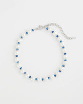 Chico's For Sale Blue Short Pearl Blue Necklace