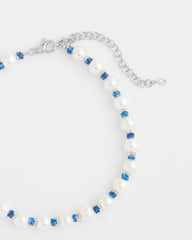 Chico's For Sale Blue Short Pearl Blue Necklace