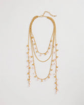 Chico's For Sale Pink Pink Multi-Layer Necklace