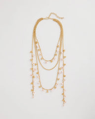 Chico's For Sale Pink Pink Multi-Layer Necklace