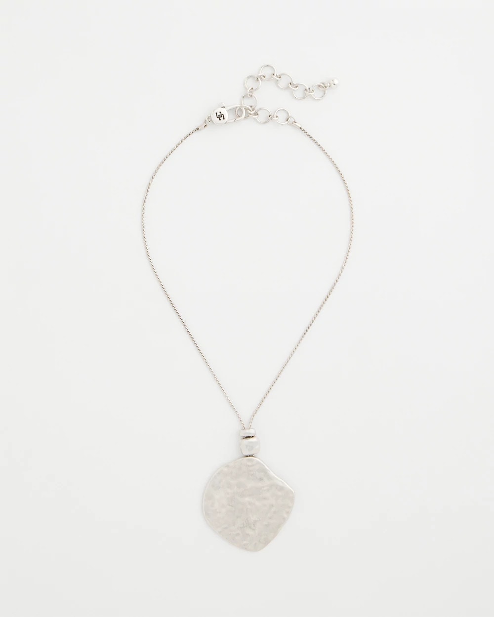 Chico's Outlet Silver Short Silver Pendant