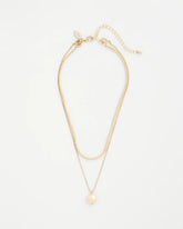 Chico's Discount Gold Goldtone Convertible Pendant Necklace