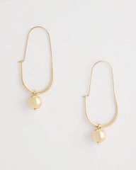 Chico's On Sale Gold Gold Bead Threader Earrings