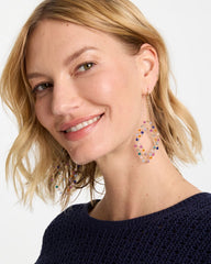 Chico's Discount Multi Diamond Shaped Linear Earrings