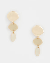 Chico's Sale Gold Liner Gold Drop Earrings