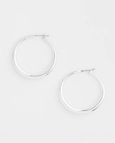 Chico's Sale Silver Cassie Silver-Tone Hoop Earrings