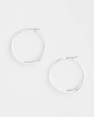 Chico's Sale Silver Cassie Silver-Tone Hoop Earrings