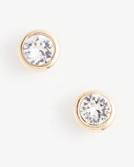 Chico's For Sale Gold Gold Tone Crystal Stud Earrings