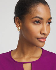 Chico's Sale Gold No Droop™ Gold Stud Clip-On Earrings