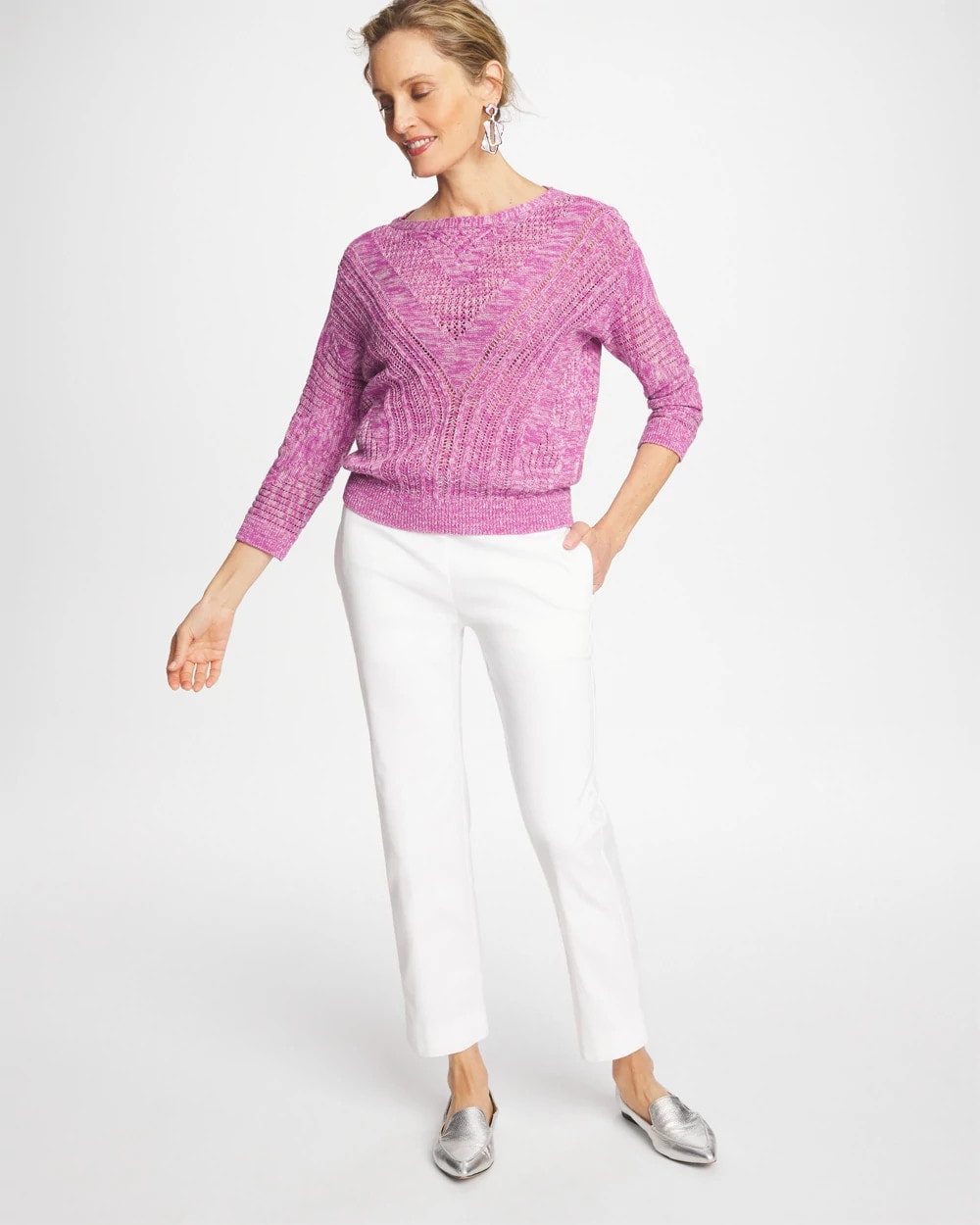 Chico's Sale Alabaster Brigitte™ Straight Crop