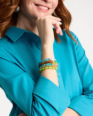 Chico's Online Lagoon Blue No Iron™ Stretch Shirt