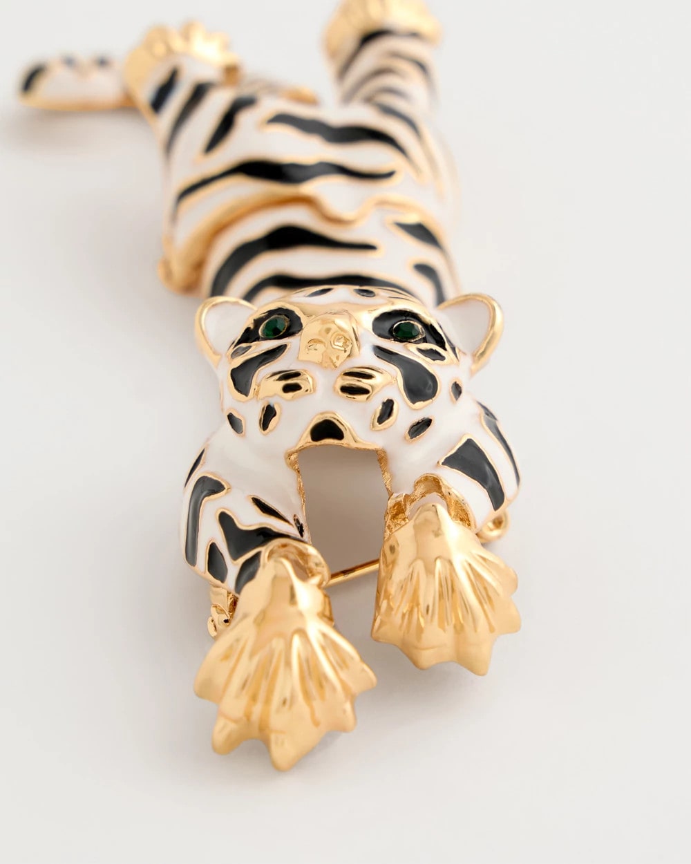 Chico's For Sale Black/White Tiger Brooch