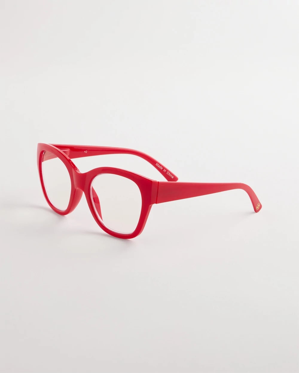 Chico's On Sale Red Large Red Cateye Readers