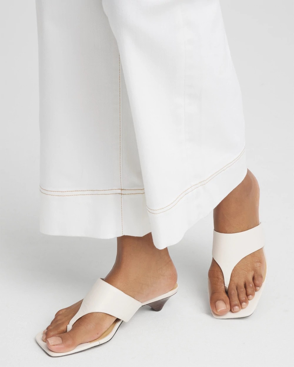 Chico's For Sale Bone Julia Nappa Kitten Heel