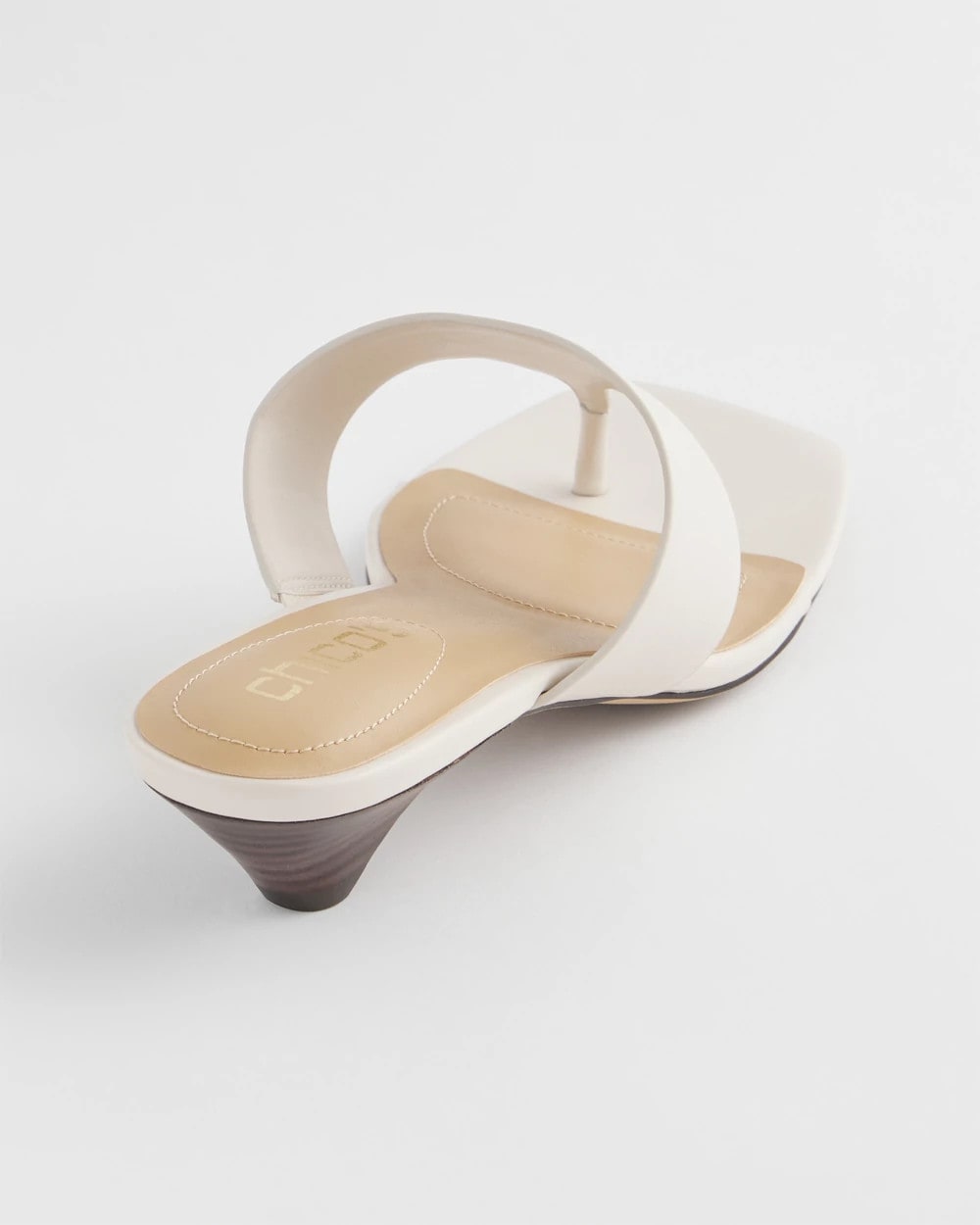 Chico's For Sale Bone Julia Nappa Kitten Heel