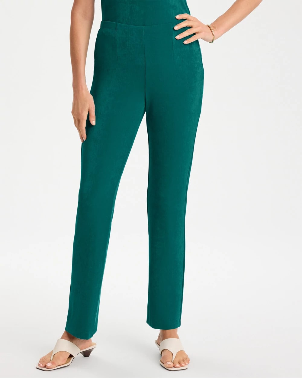 Chico's Online Jade Glow Travelers™ No Tummy Pants