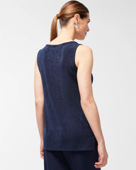 Chico's Online Travelers India Ink Travelers™ Classic Side-Slit Tank