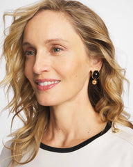 Chico's For Sale Black Black Sphere Drop Earrings