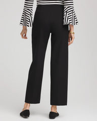 Chico's Online Black Juliet Slim Wide-Leg Cropped Pants