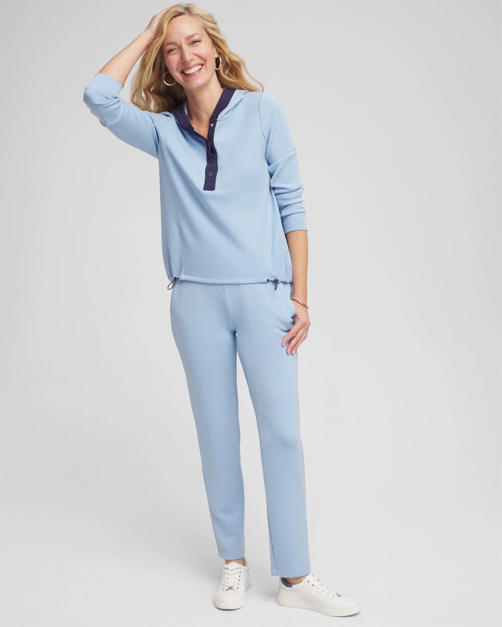 Chico's On Sale Crystal Topaz Zenergy® Soft Ankle Pants