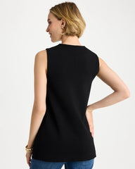 Chico's For Sale Black Refined Crewneck Sweater Vest