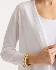 Chico's Outlet Alabaster Summer Romance Cardigan