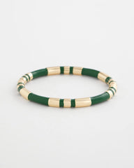Chico's Discount Green Green Enamel Hinge Bangle