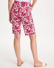 Chico's For Sale Cherry Lush Bora Bliss Brigitte™ Slim Shorts