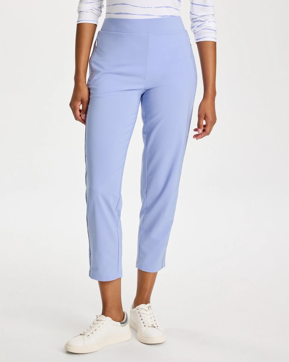 Chico's On Sale Blue Muse Zenergy® UPF Caviar Crop Pants