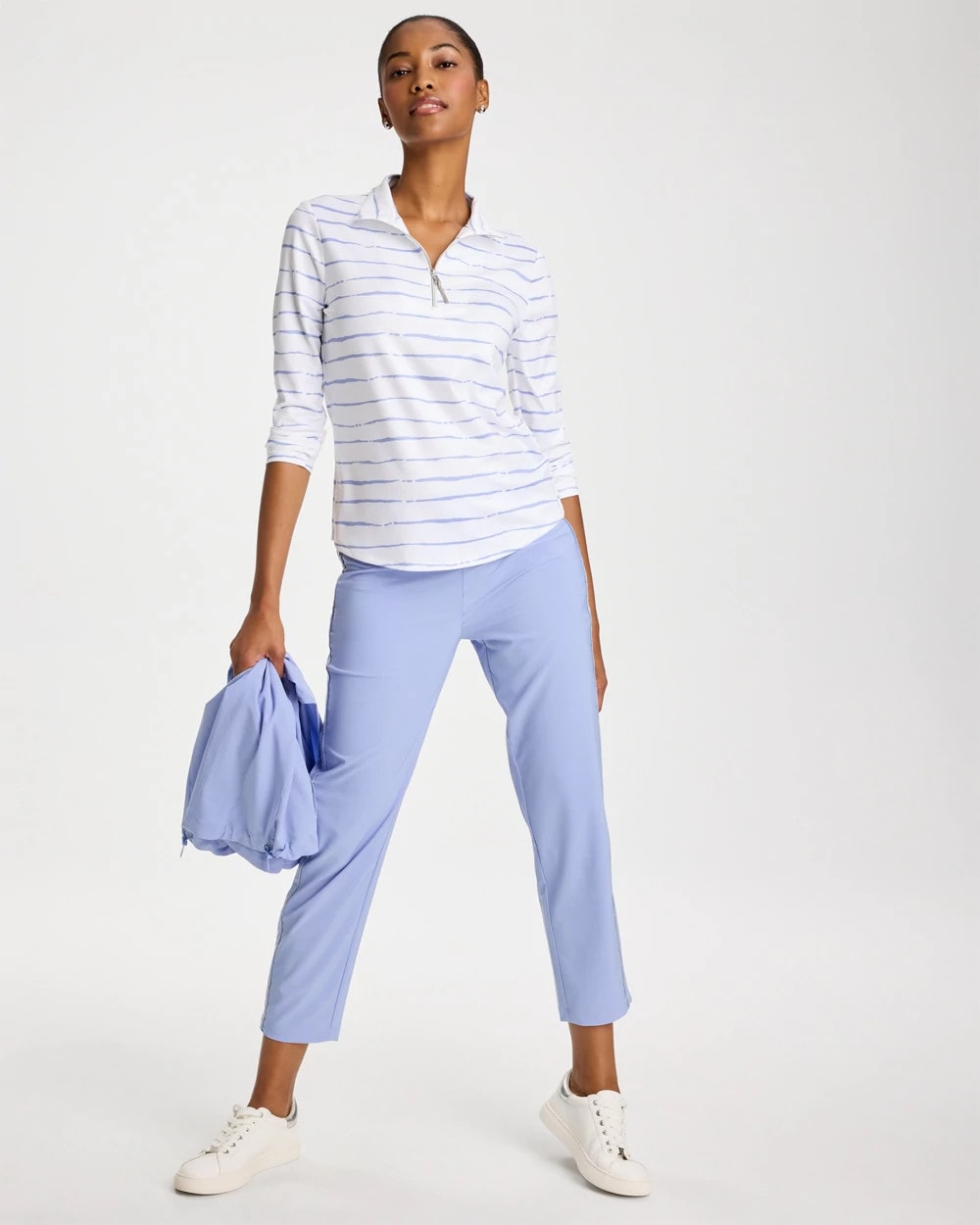 Chico's On Sale Blue Muse Zenergy® UPF Caviar Crop Pants