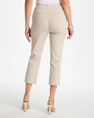 Chico's For Sale Smokey Taupe Brigitte™ Slim Pull-On Crop Pant
