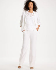 Chico's Sale Alabaster Straight-Leg Linen Pants