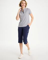 Chico's Outlet Passport Blue Zenergy® UPF Pedal Pusher Pants
