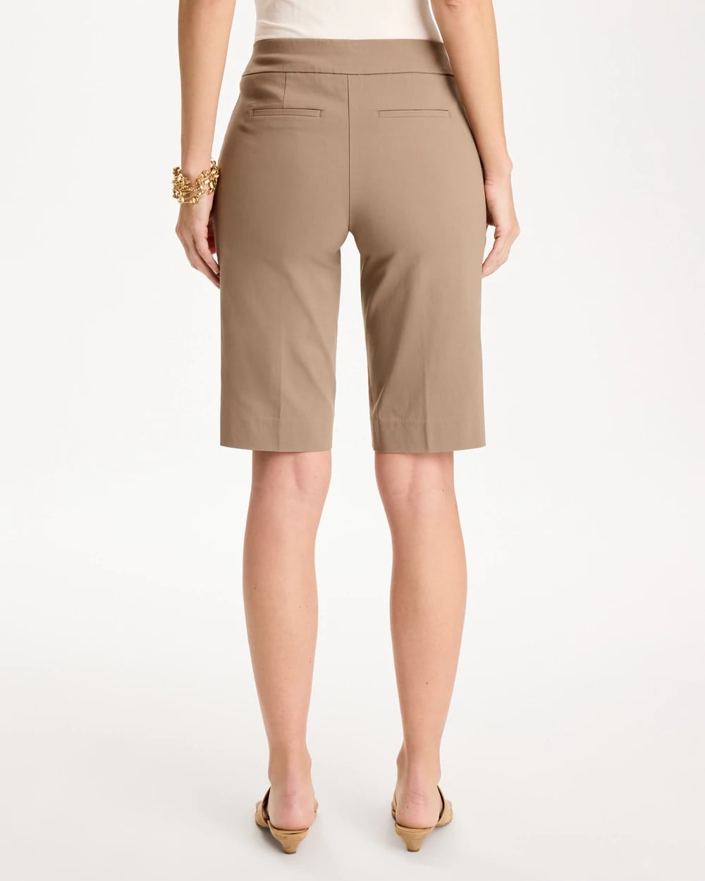 Chico's Online Topaz Smoke Brigitte™ Slim Shorts