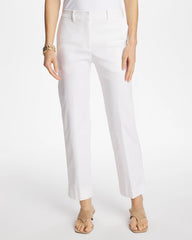Chico's On Sale Alabaster Emme Fly Front Straight Crop Pants
