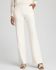 Chico's Sale English Cream Juliet Wide Full Length Pant