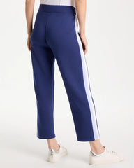 Chico's Outlet Starlit Navy Zenergy® Soft Contrast Crop Pants