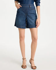 Chico's Outlet Solana Indigo Lightweight Jean Shorts