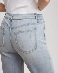 Chico's For Sale Shasta Indigo Girlfriend Slim Cropped Jeans