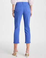 Chico's On Sale Amparo Blue Girlfriend Slim Cropped Jeans