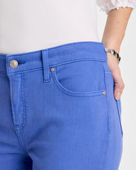 Chico's On Sale Amparo Blue Girlfriend Slim Cropped Jeans