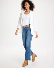 Chico's Outlet Alabaster Classic Lace Blazer