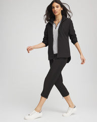 Chico's Sale Black Zenergy® UPF Zip Front Jacket