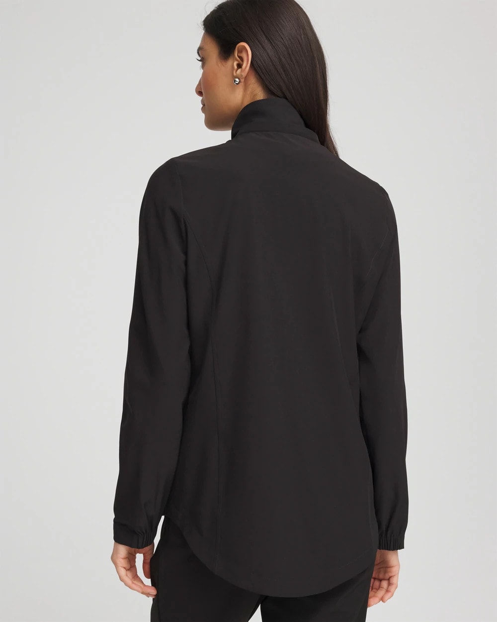 Chico's Sale Black Zenergy® UPF Zip Front Jacket