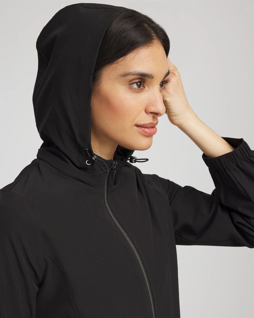 Chico's Sale Black Zenergy® UPF Zip Front Jacket