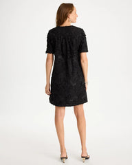 Chico's For Sale Black 3D Floral Dress